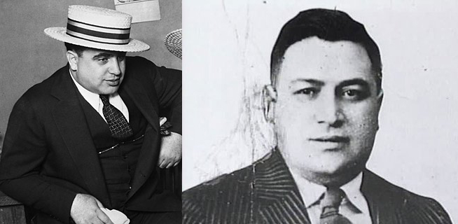 al capone and frankie yale