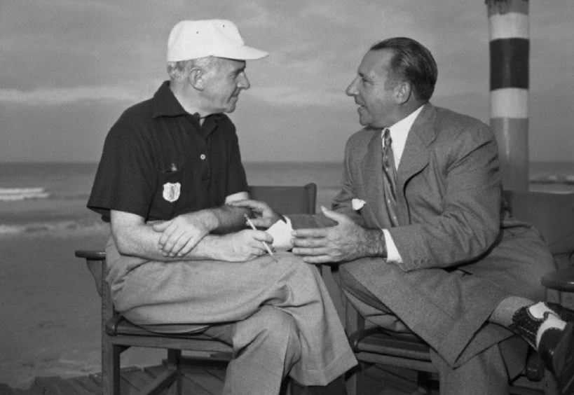 Walter Winchell Interviewing Frank Costello