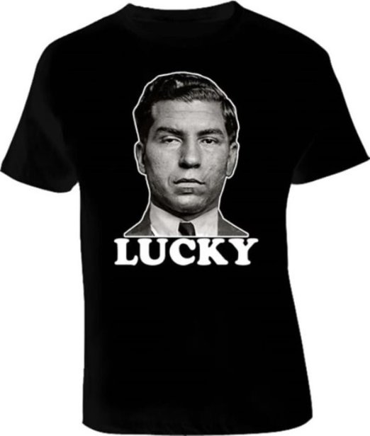 Win a Lucky Luciano T-Shirt