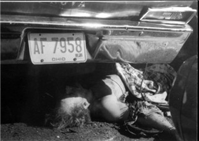 Danny Greene Under a car