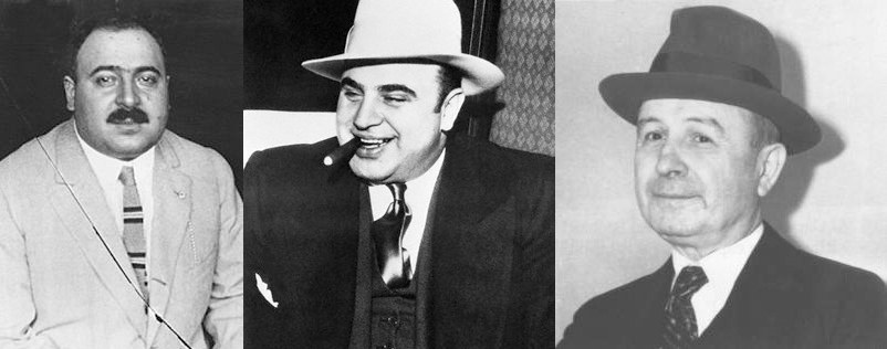 Big Jim Colosimo, Al Capone and Johnny Torrio