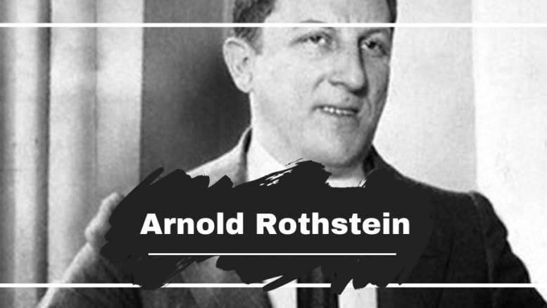 How did arnold rothstein die in boardwalk empire
