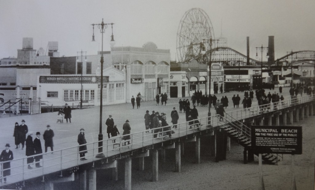 Coney Island Boardwalk - Near The Harvard Inn 