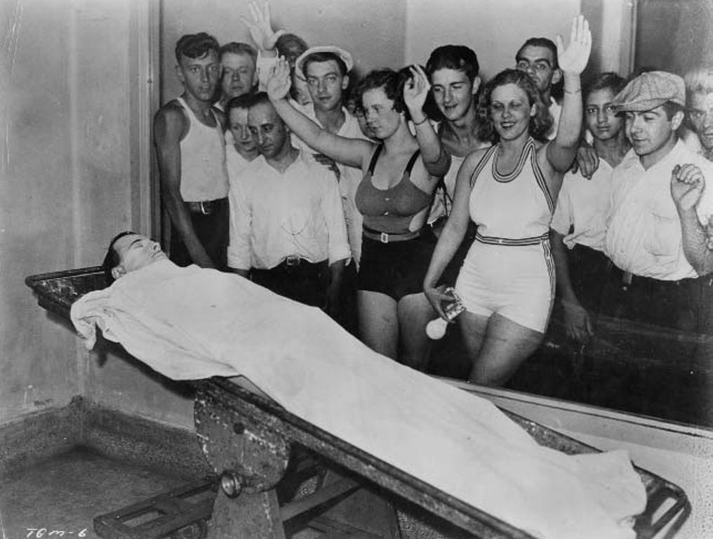 The body of John Dillinger