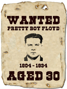 Pretty Boy Floyd, Killed in Ohio, 22 October 1934