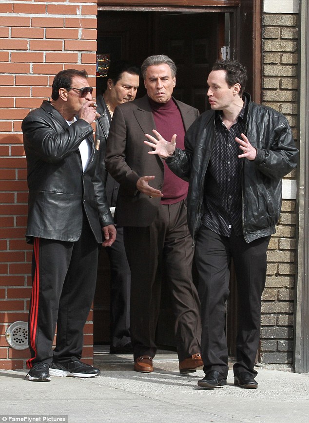 Spotted: John Travolta on Set as John Gotti