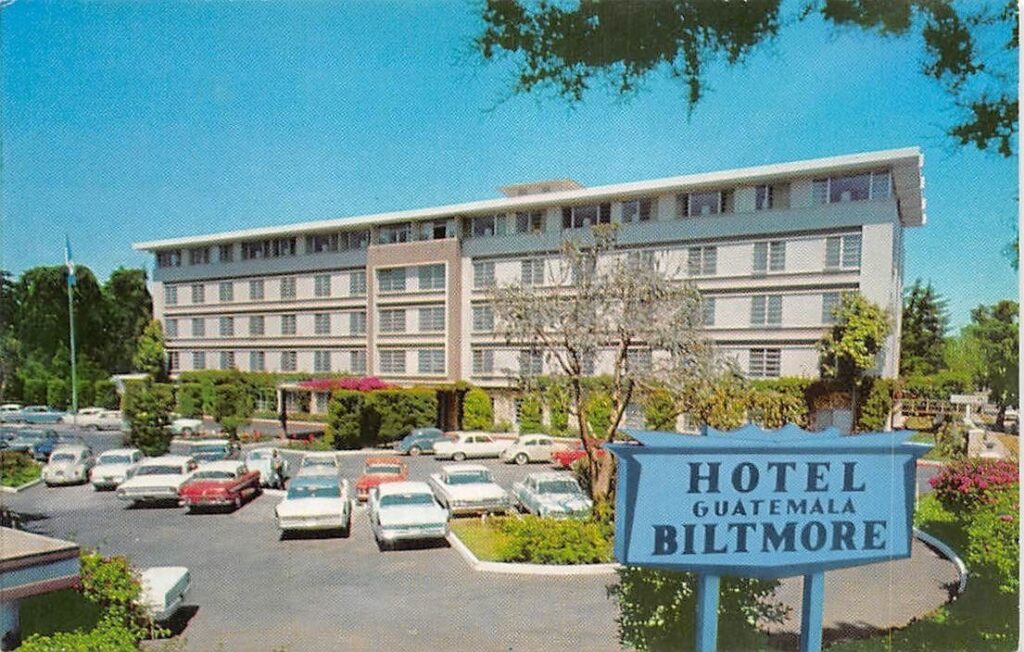 Hotel Biltmore in Guatemala City where Carlos stayed.