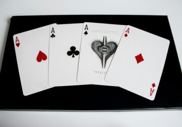 Four Aces on a Table