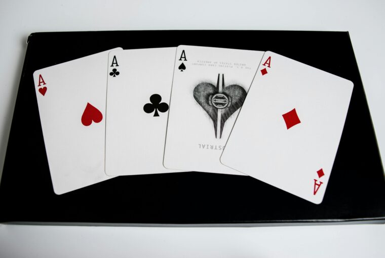 Four Aces on a Table