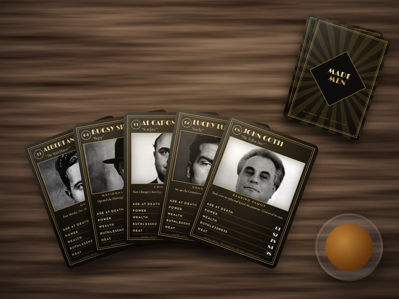 Made Men battle cards